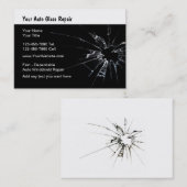 Auto Glasreparatur - Neu Visitenkarte (Vorne/Hinten)