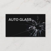 Auto Glass Business Cards Visitenkarte (Vorderseite)