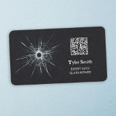 Auto Glass Repair Premium QR Visitenkarte