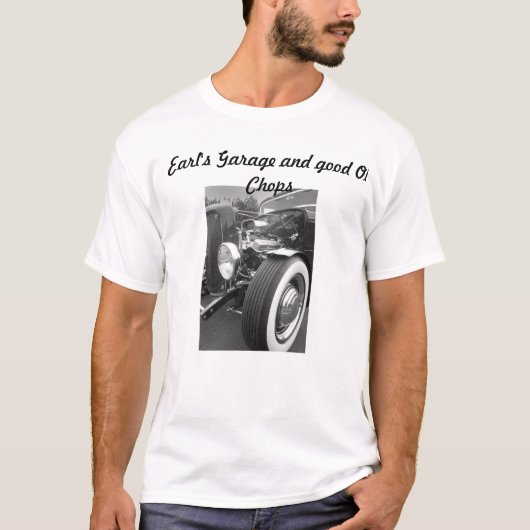 Auto-Graf-Garage T-Shirt (Vorderseite)