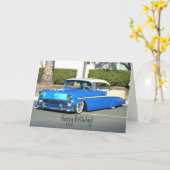 Auto-Grußkarte alles Gute zum Geburtstag Karte (Gelbe Blume)