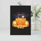 Auto Halloween Karte (Stehend Vorderseite)