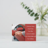 Auto Händler Business Image für Visitenkarte (Stehend Vorderseite)