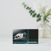 Auto Händler Car Business Card Visitenkarte (Stehend Vorderseite)