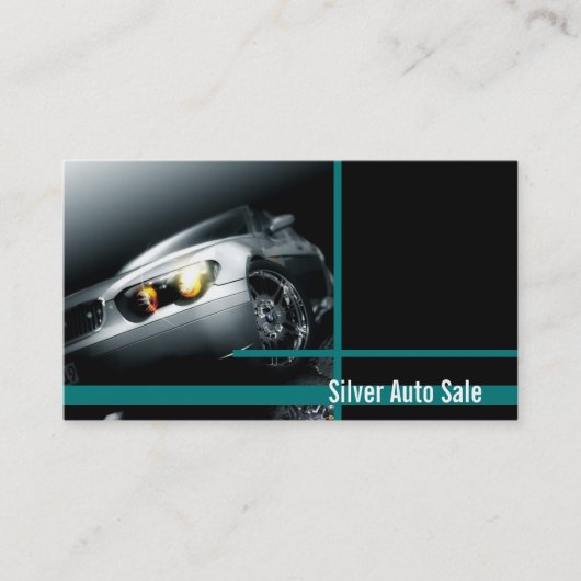 Auto Händler Car Business Card Visitenkarte (Vorderseite)