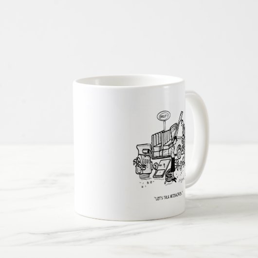 Auto-Händler-Cartoon 3162 Kaffeetasse (VorderseiteRechts)