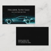 Auto-Händler Karosserie Werkstatt Visitenkarte (Vorne/Hinten)