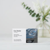 Auto-Händler-Visitenkarte Visitenkarte (Stehend Vorderseite)