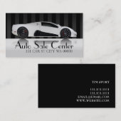 Auto-Händler-Werkstatt-Geschäftskarte Visitenkarte (Vorne/Hinten)