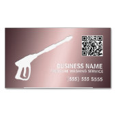 Auto & Haus Druckabfall Custom QR Magnetische Visitenkarte (Vorderseite)