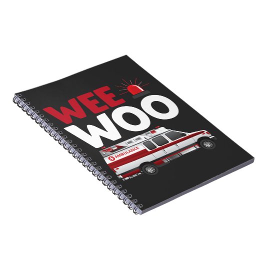 Auto-Hilfe-Ems-Fahrzeug für Erste Responder Notizblock (Rechte Seite)