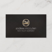 Auto-Hilfe für Schleppschlepper Visitenkarte (Vorderseite)