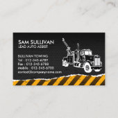 Auto-Hilfe für Schleppschlepper Visitenkarte (Vorderseite)