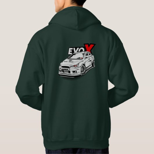 Auto Hoodie (Rückseite)
