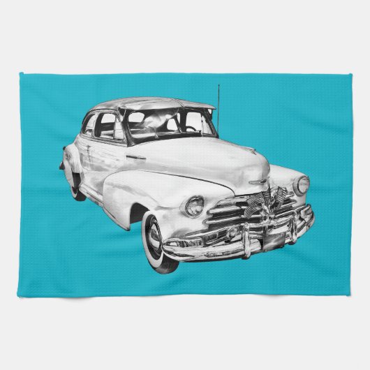 Auto-Illustration 1948 Chevrolets Fleetmaster Handtuch (Horizontal)