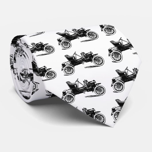 Auto-Illustration Krawatte mit 1909 Maxwell (Gerollt)