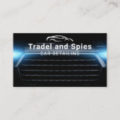 Auto im Detail Auto Automotive Beruflich QR-Code Visitenkarte (Vorderseite)