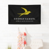Auto im Detail | Auto Repair Shop Flying Bird-Logo Banner (Insitu)