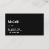 Auto im Detail Auto waschen modern Visitenkarte (Rückseite)