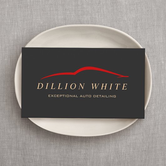 Auto im Detail, Autowaschmaschine Visitenkarte