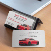 Auto im Detail Car Business Card Visitenkarte