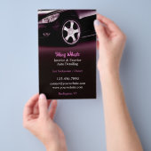 Auto im Detail Flyer (Handgriff)