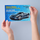 Auto im Detail Flyer (Handgriff)