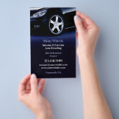 Auto im Detail Flyer (Handgriff)