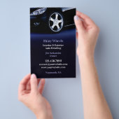 Auto im Detail Flyer (Handgriff)
