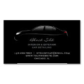 Auto im Detail Magnetische Visitenkarte (Vorderseite)