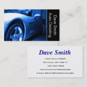 Auto im Detail Visitenkarte (Vorne/Hinten)