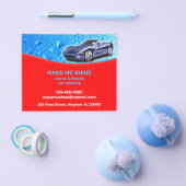 Auto im Detail Wassertropfen Flyer (Einzeln)