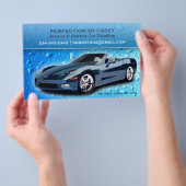 Auto im Detail Wassertropfen Flyer (Handgriff)