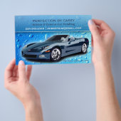 Auto im Detail Wassertropfen Flyer (Handgriff)