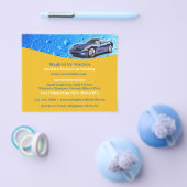 Auto im Detail Wassertropfen Flyer (Einzeln)