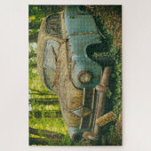 Auto im Wald Rätsel Puzzle (Vertikal)