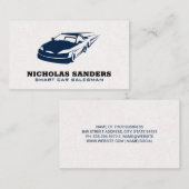 Auto in Bewegung | Verkauf Visitenkarte (Vorne/Hinten)