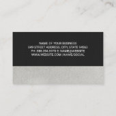 Auto in Bewegung Visitenkarte (Rückseite)