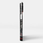 Auto in Tokio City iPhone 13 Slim Fit Case, Glossy Hülle (Rechte Seite)