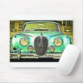 auto-jaguar-xk-automotive-oldtimer-163750-2-q mousepad (Mit Mouse)