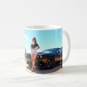 Auto Kaffeetasse (VorderseiteRechts)