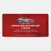 Auto-Karosserie und Präzisionslackierung Banner (Horizontal)