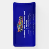 Auto-Karosserie und Präzisionslackierung Banner (Vertikal)