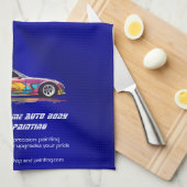 Auto-Karosserie und Präzisionslackierung Geschirrtuch (Viertel Falte)