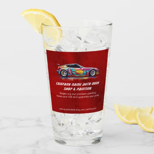 Auto-Karosserie und Präzisionslackierung Glas (Vorderseite Ice)