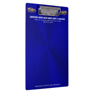 Auto-Karosserie und Präzisionslackierung Klemmbrett