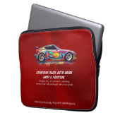 Auto-Karosserie und Präzisionslackierung Laptopschutzhülle (Vorderseite Links)