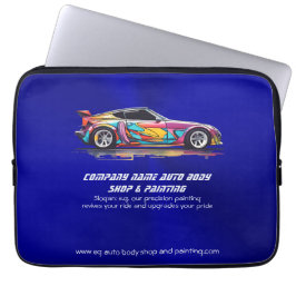 Auto-Karosserie und Präzisionslackierung Laptopschutzhülle