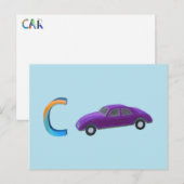 Auto Karte (Vorne/Hinten)