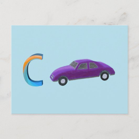 Auto Karte (Vorderseite)